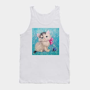 Cute cat Tank Top